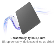 Silver Monkey Powerbank Smart 5 000 mAh MagSafe UltraSlim 3in1 Ciemny Szar - 1361039 - zdjęcie 8